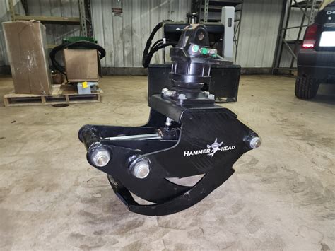 bypass grapple for skid steer|rotating grapple for skid steer.